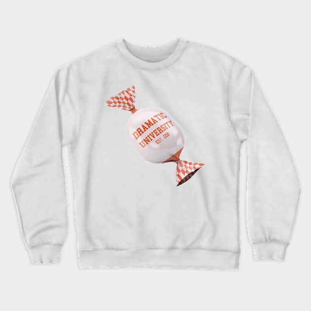 Dramatic University Drama Queen Crewneck Sweatshirt by OKObjects